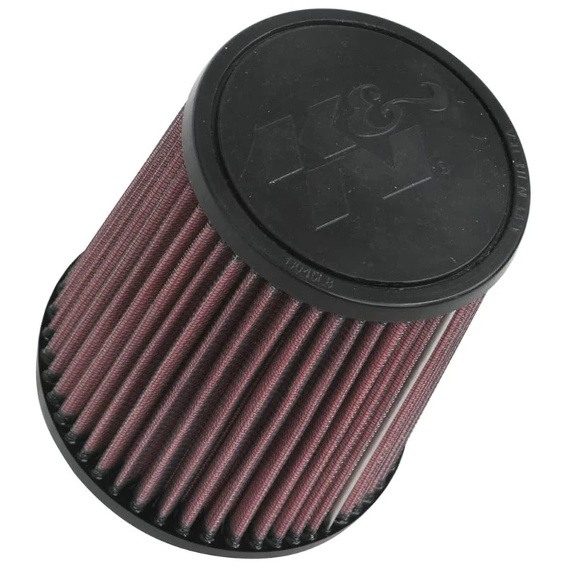 K&N Universal Clamp-On Air Filter: High Performance, Premium, Washable, Replacement Filter: Flange Diameter: 3.94 In, Filter Height: 6 In, Flange Length: 0.75 In, Shape: Tapered Conical, RU-1682
