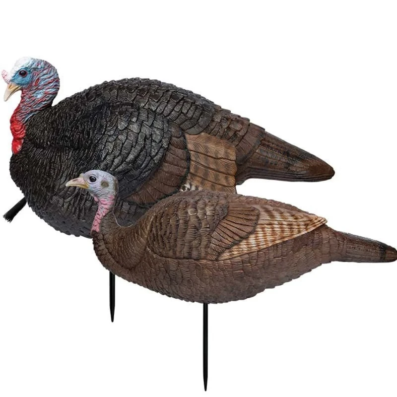 PRIMOS Hunting Lil Gobstopper Hen and Jake Combo Decoy Light-Weight, Collapsible Hunting Decoy 69075