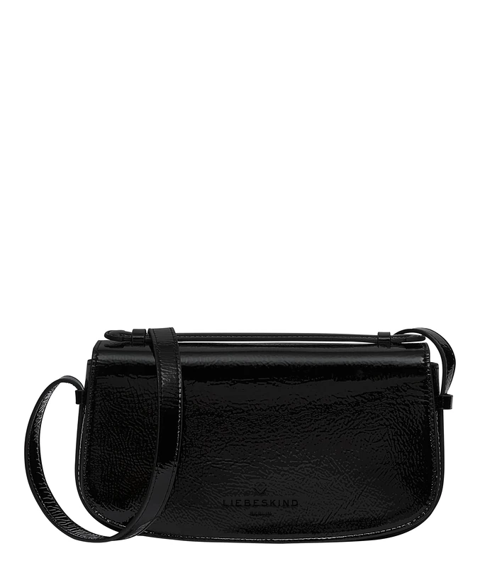 LIEBESKIND Women's Sadie Naplack Crossbody S, black, Small