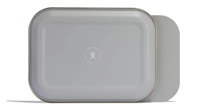 HYDRO FLASK - 2 in 1 Cut and Serve Platter for Outdoor Kitchen - Lightweight and Ergonomic Cutting Board - Stainless Steel Serving Platter - Perfect for Camping or Picnic - Dishwasher Safe - Birch