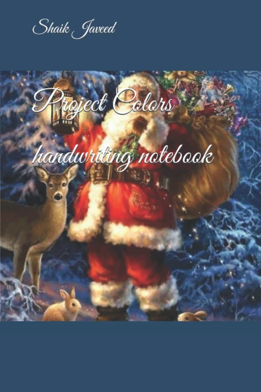 Project Colors handwriting notebook