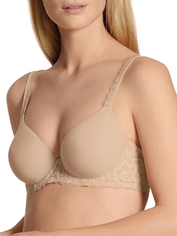 CALIDA Women's Natural Comfort lace Bra, Rose Complexion, 38B