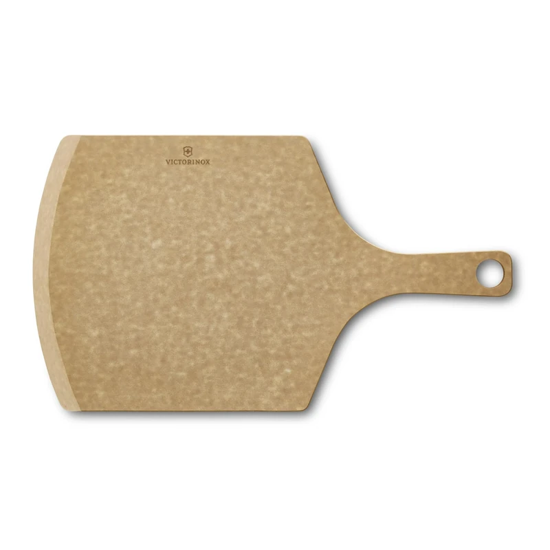 Victorinox Pizza Peel, Chopping Board, Pizza Paddle with Handle, Small (43.2 x 25.4 x 0.5), Durable, Dishwasher Safe, Brown