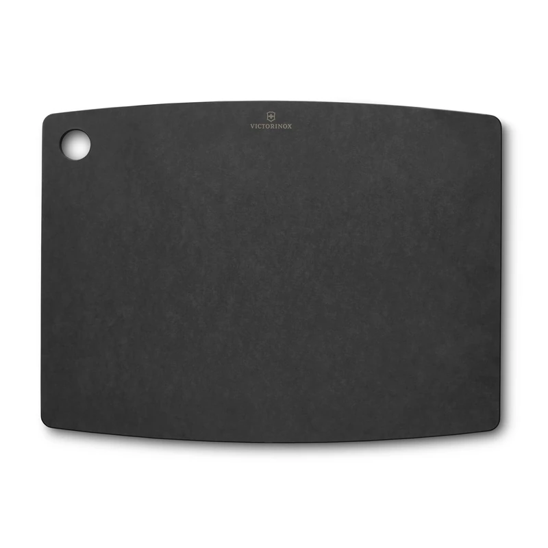 Victorinox Cutting Board M (44.4 x 33 x 0.6), Chopping Board for Carving Meat or Vegetables, Dishwasher safe, Black