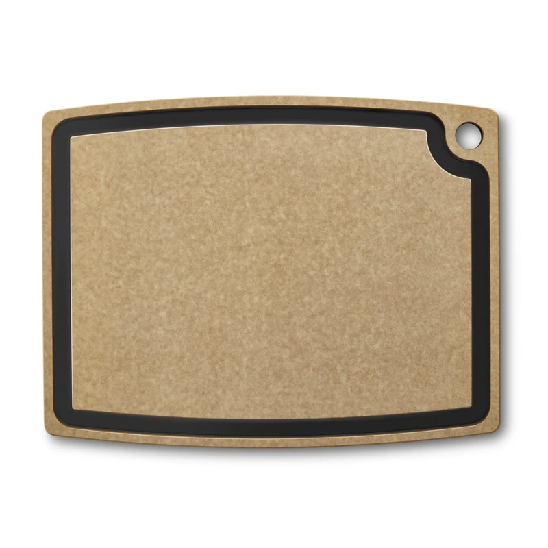 Victorinox Chopping Board, Gourmet Serie, Cutting Board XL 49.5 x, 38.1 x, 0.9, Juice Groove, Durable, Dishwasher Safe, Brown