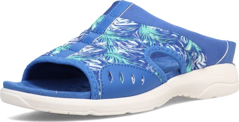 Easy Spirit Women's Traciee2 Slide Sandal, Blue 456, 6 UK