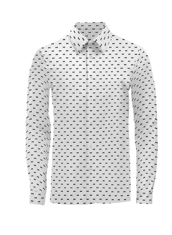 Kiosa by Matteo Bosio Cotton Shirt Italian Collar, White, 38