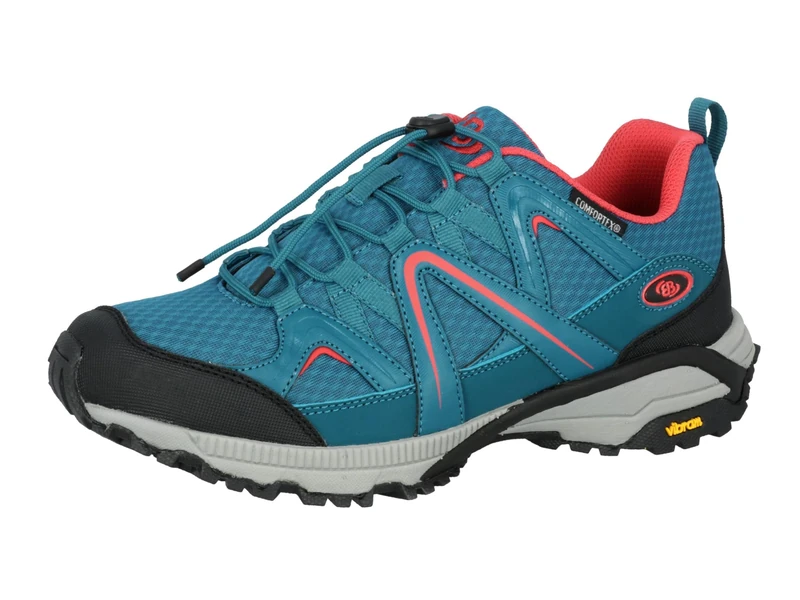 Brütting Women's Largo Walking Shoes, Petrol red, 8 UK