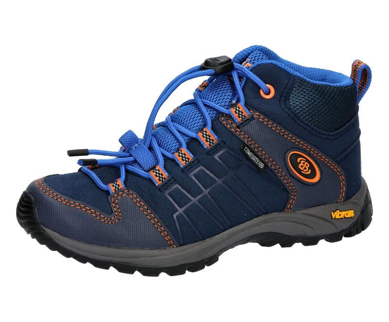 Brütting Unisex Children's Chardon High Cross Running Shoes, Navy Blue, 3.5 UK - Image 1