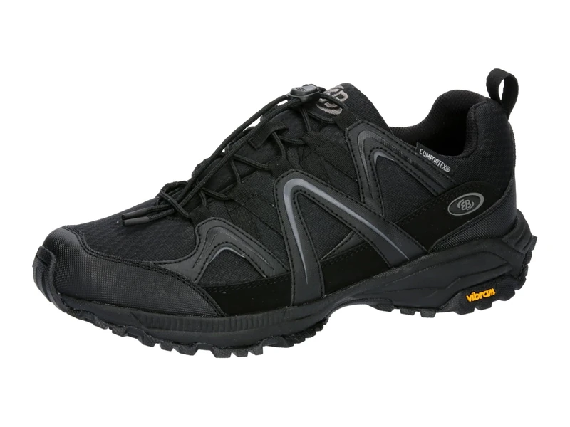 Brütting Unisex Largo Walking Shoes, Black, 8 UK