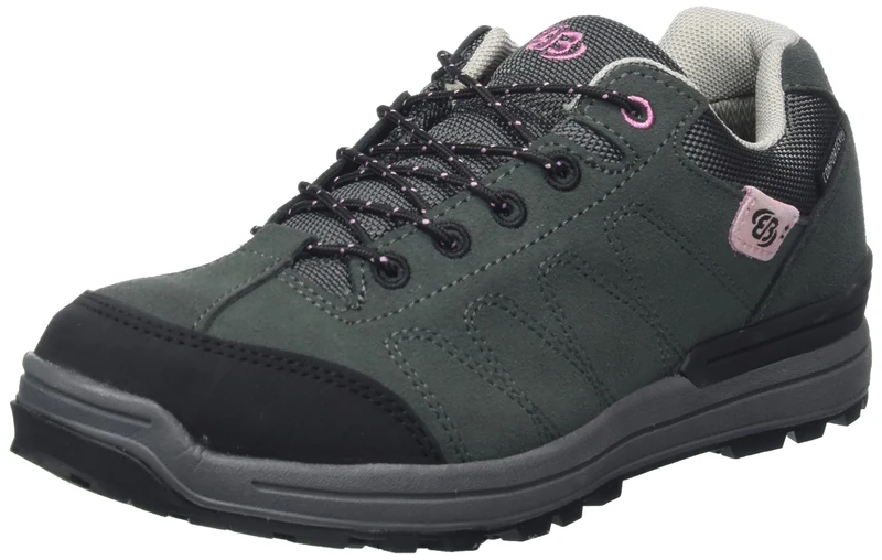Brütting Women's Mount Heng Cross Running Shoes, Anthracite Pink, 6 UK