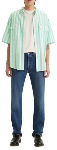 Levi's Men's 501 Original Fit Jeans, Mercy Me, 40W / 32L