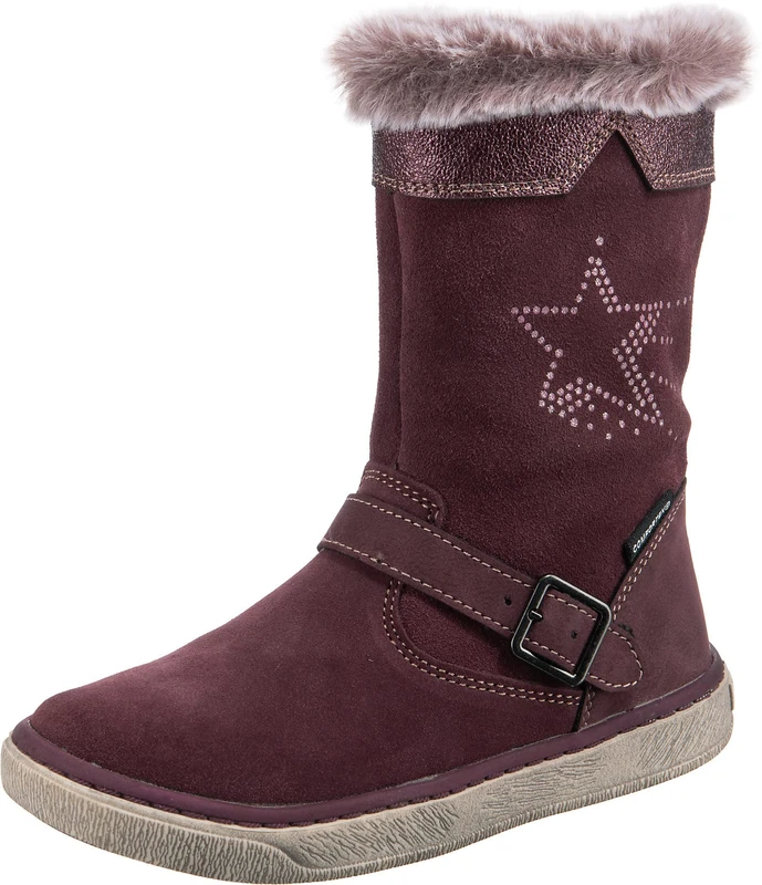 Lico Girls' Reena Snow Boots, bordeaux, 12 UK Child