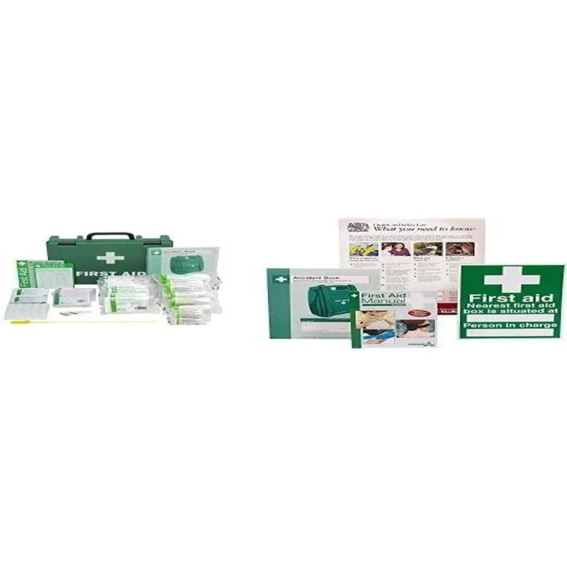Safety First Aid GroupHSE Workplace Kit SM + HSE Compliance Supersize Kit
