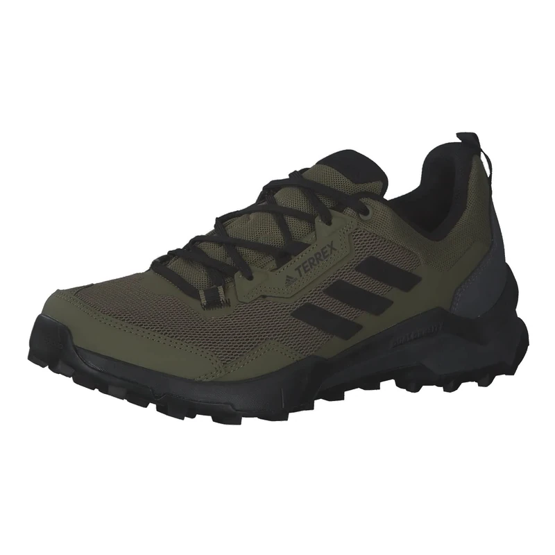 adidas Terrex Ax4 Gore-Tex Hiking Shoes Hiking ShoesMan, Focus Olive Core Black Grey Six, 7 UK
