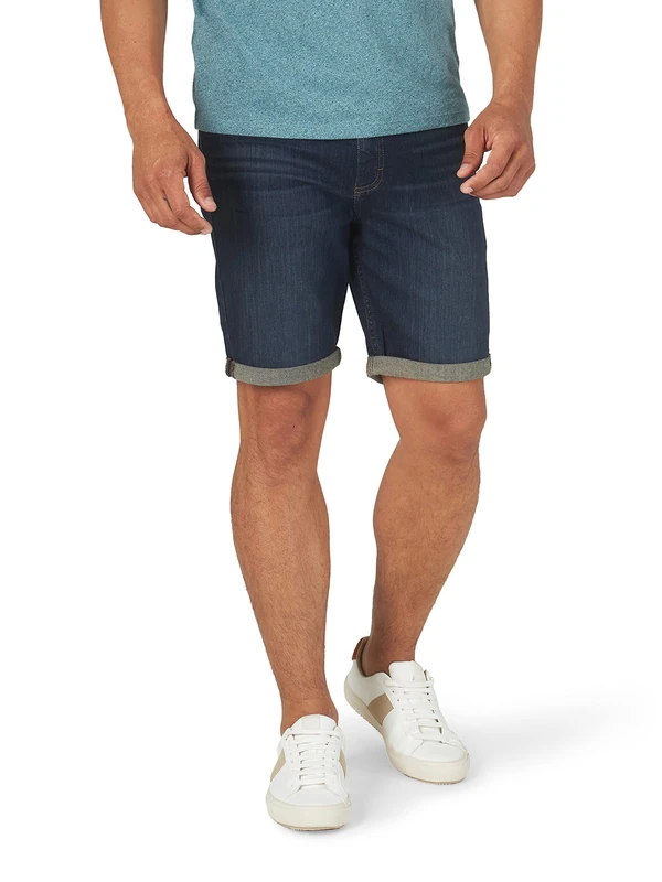 Lee Men's Legendary Regular Fit 5-Pocket Jean Short Denim, Berkley, 42