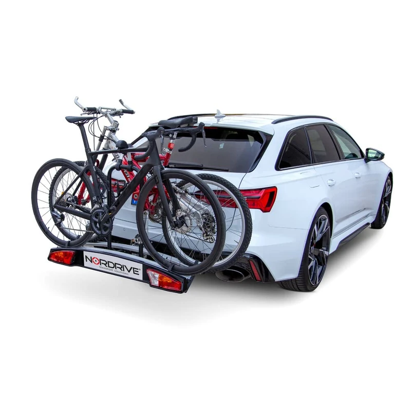 NORDRIVE N50410 Elix 2 Bicycle Carrier for Towing Hook - 2 Bikes