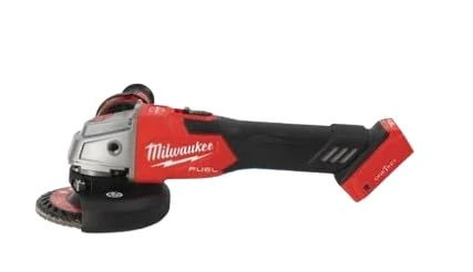 Milwaukee M18 ONEFSAG125XB-0X Cordless Angle Grinder with Brake, Red, Silver, Black
