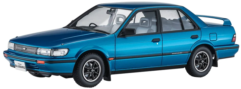 Hasegawa 1:24 Nissan Bluebird 4Door Sedan SSS-ATTESA LIMITED (U12) EARLY with Trunk Spoiler