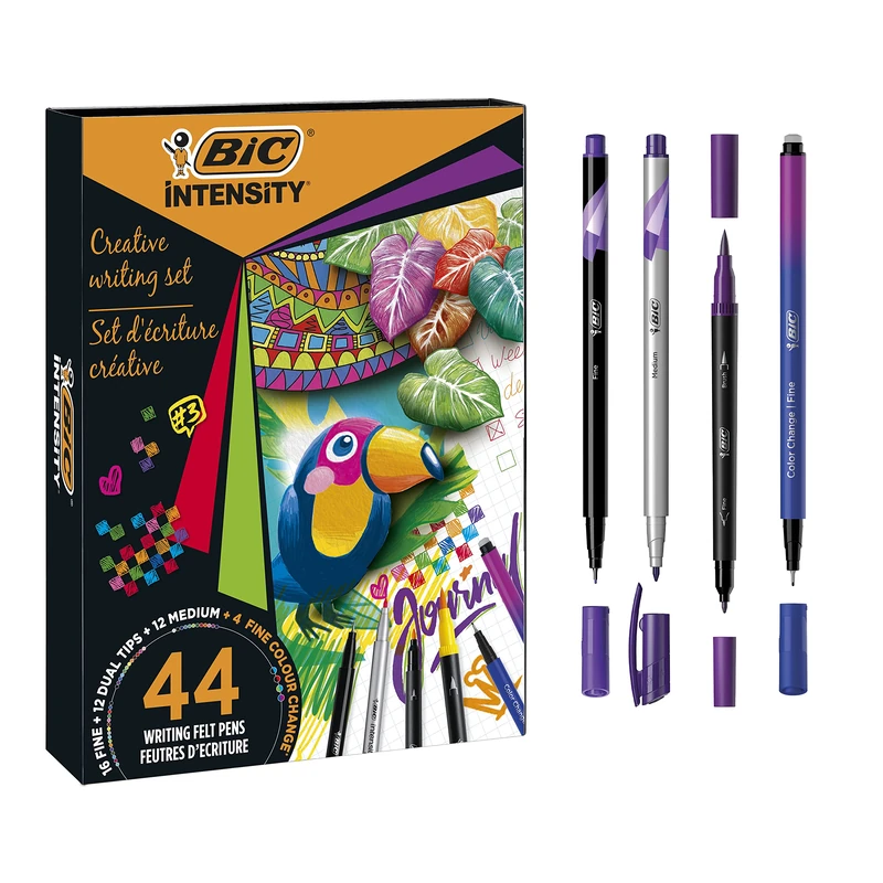 BIC Intensity Creative Set - 44 Piece Artistic Writing Tools