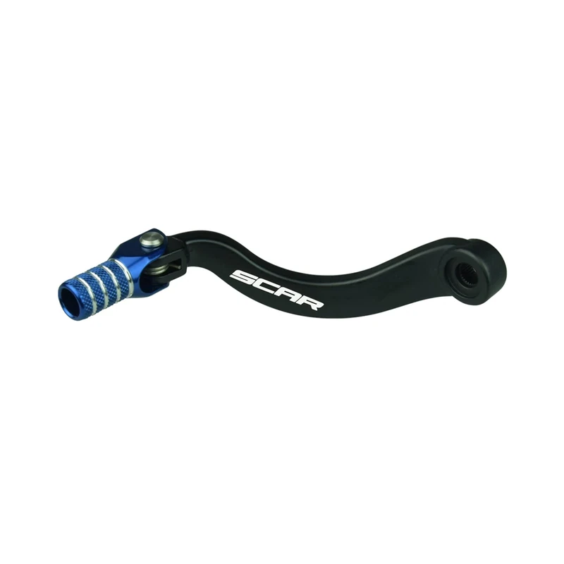 SCAR Gear Shift Lever Pedal Forged Compatible with Husqvarna 701 Enduro Supermoto 16-22 - Blue