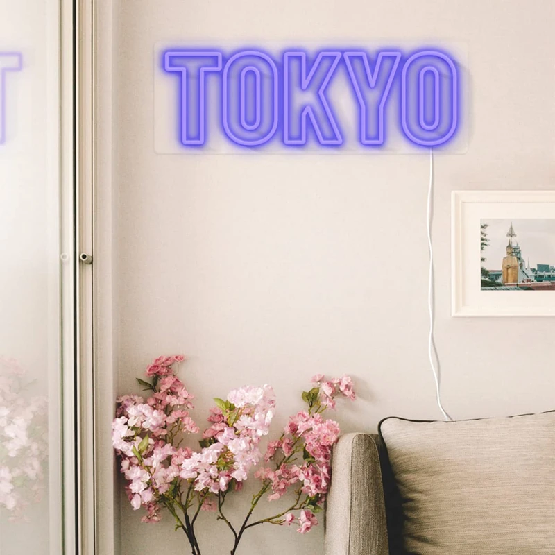 LED Signs Tokyo 80 Lifestyle Blue