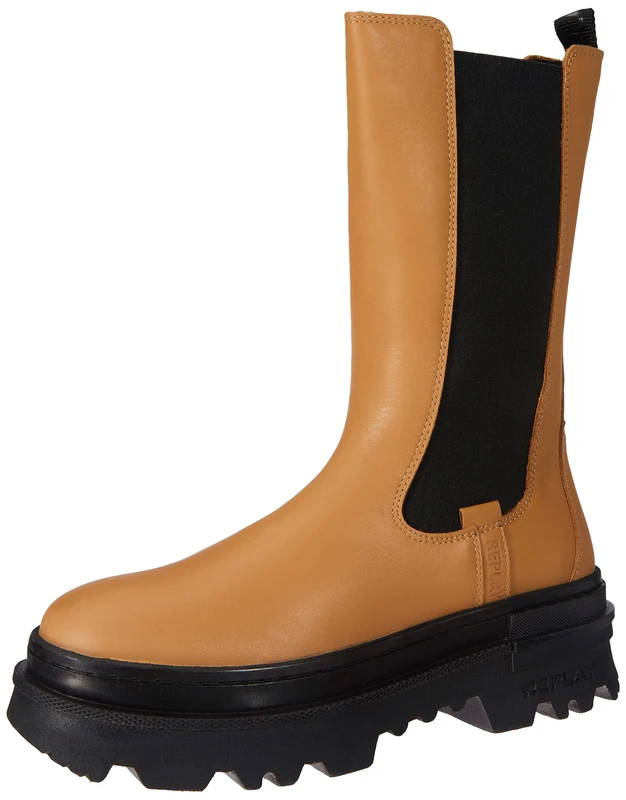 REPLAY Women's Laser Chelsea La Boot, 1738nude, 5 UK