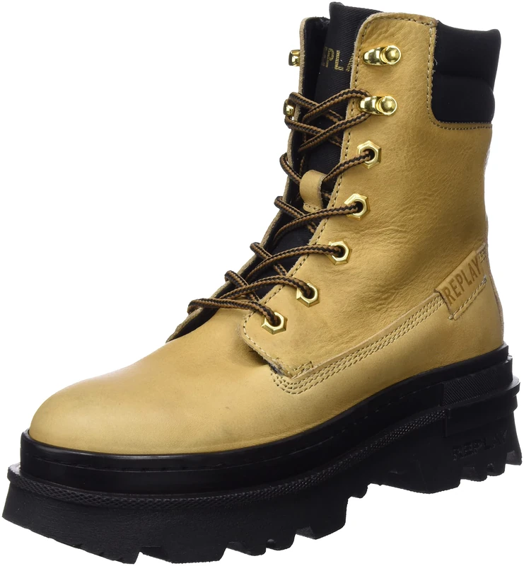 REPLAY Women's Laser Mountain Fashion Boot, 029honey, 5 UK
