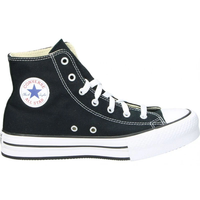 CONVERSE 171448C Chuck Taylor All Star Faux Leather Berkshire Boot Men Black/White/Black UK 3