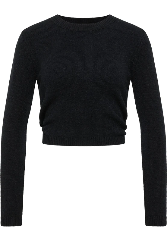 myMo at night Women's Knitted Jumper, Black, M/L
