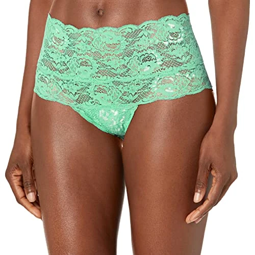 Cosabella Women's Say Never High Waisted Bikini Style Underwear, Ghana Green, Medium