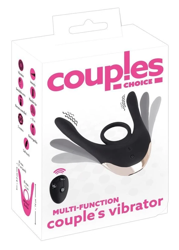 Couples Choice Couple Vibrator-5523130000 Schwarz One Size - Image 1