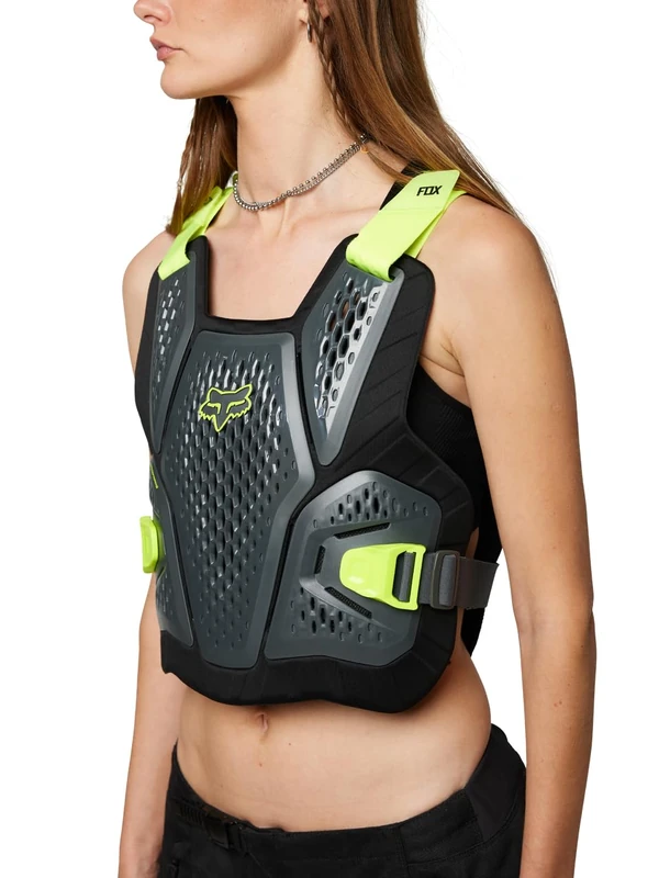 Fox Racing Raceframe Impact Sb, Ce D3o, Guard, Men's, Grey, S-M