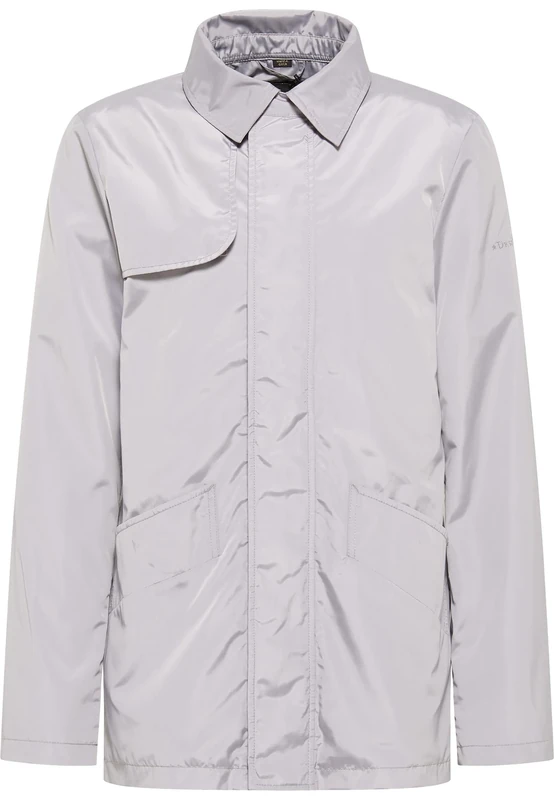 DreiMaster Klassik Men's Short Transition Coat, lightgrey, M