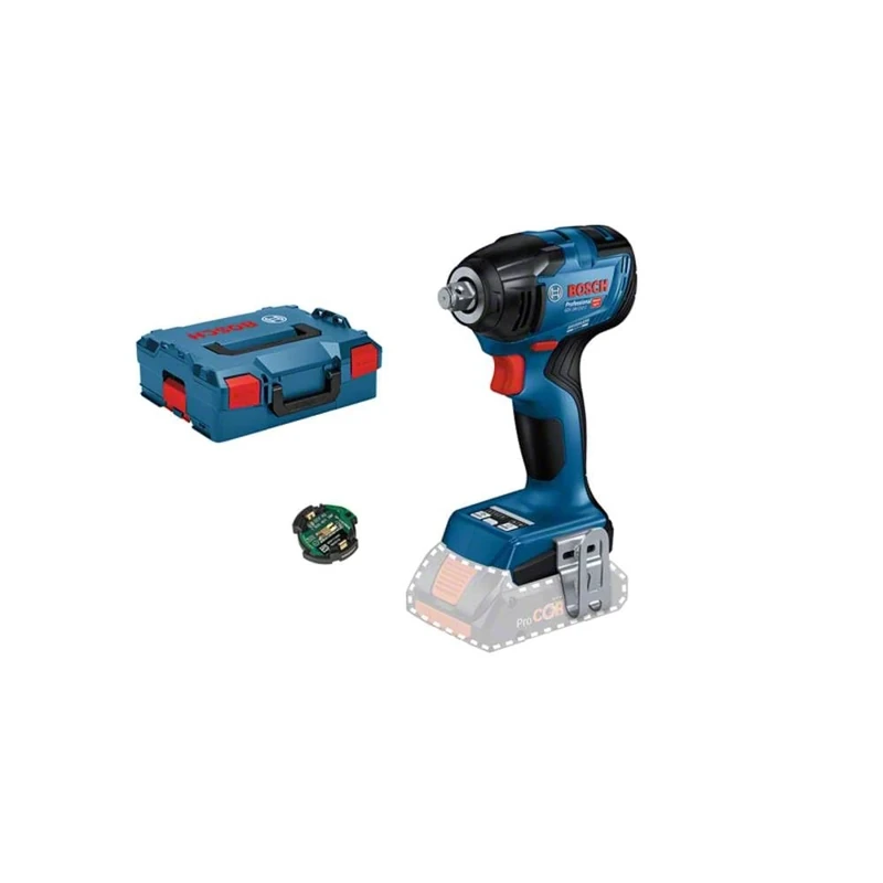 Bosch Professional 18V System BITURBO Cordless Impact Driver GDS 18V-210 (incl. 1x GCY 42 Bluetooth Low Energy Module, L-BOXX inlay, L-BOXX, without battery/charger)