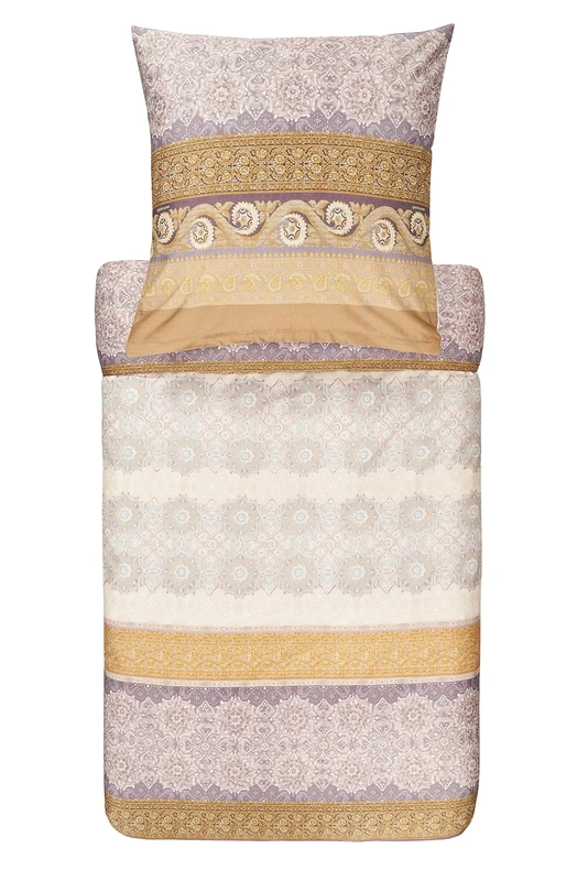 Bassetti Bed Linen, Cotton, Beige, 135 x 200 cm, 2