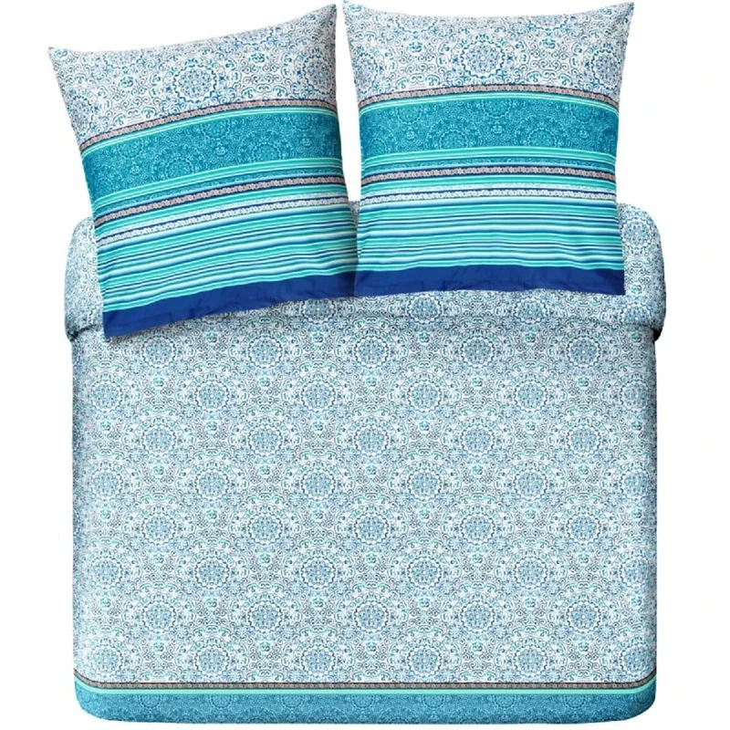 Bassetti Bed Linen, Cotton, Blue, 200 x 200