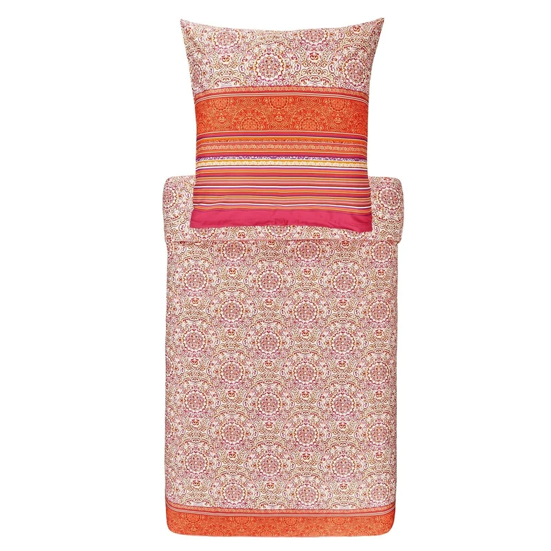 Bassetti Bed Linen, Cotton, red, 200 x 200