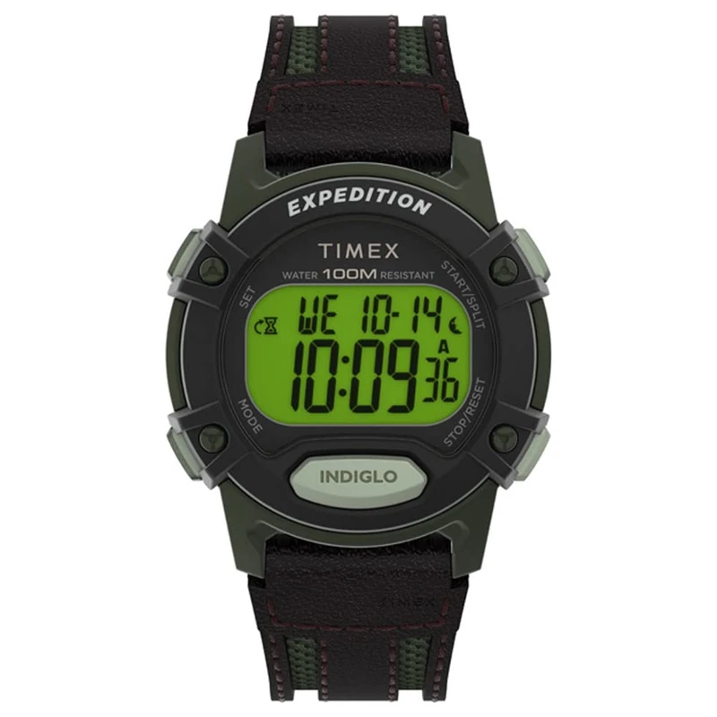 Timex Expedition CAT5 Men's 41mm Leather Strap Watch TW4B24400