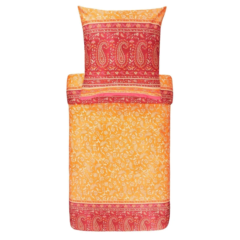 Bassetti Bed Linen, Cotton, Orange, 200 x 200