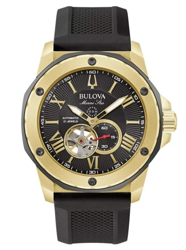 Bulova Mens Automatic Analogue Watch Marine Star
