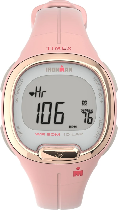Timex Ironman Women's 33mm Digital Watch with Activity Tracking & Heart Rate TW5M48100