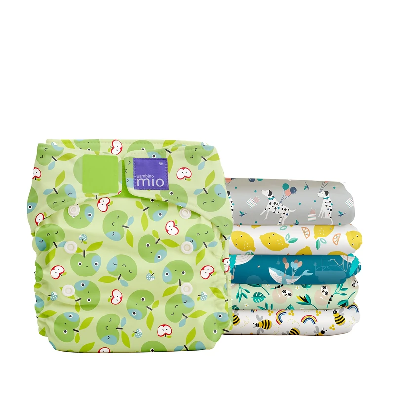 Bambino Mio, Miosolo Classic, Reusable Nappies Set
