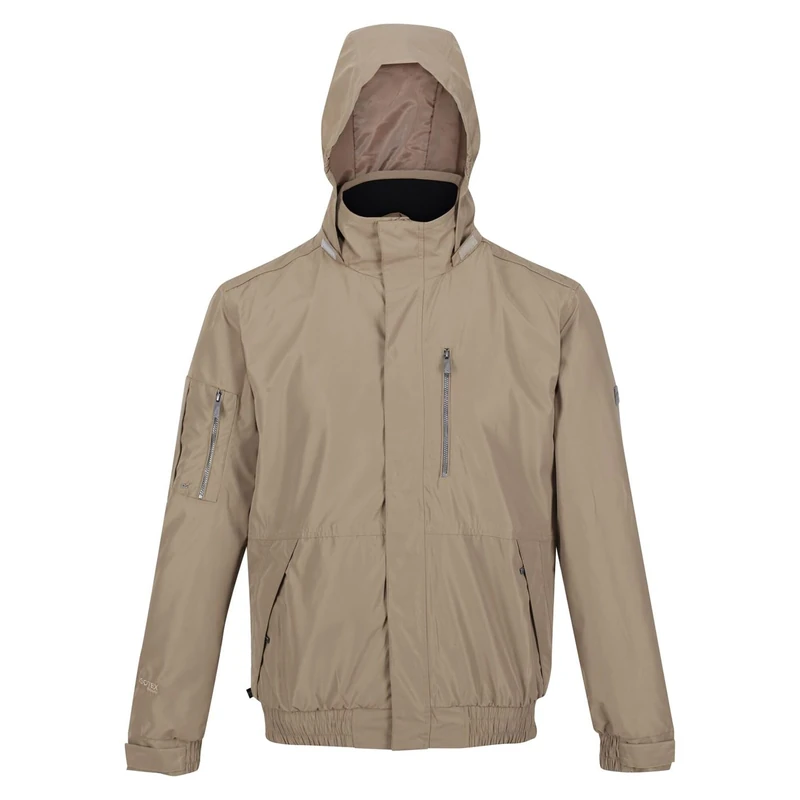 Regatta Mens Feelding Waterproof Jacket Gold Sand 3XL