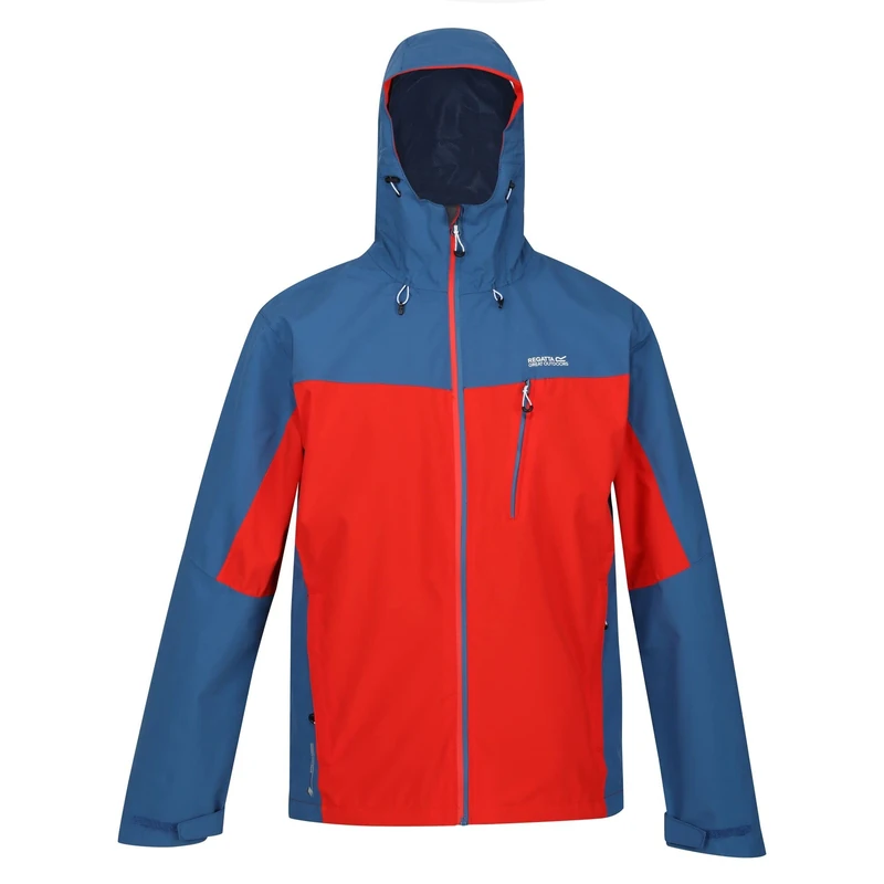 Regatta Mens Birchdale, Fiery Red/ Dynasty Blue/ Moonlight Denim, XL UK