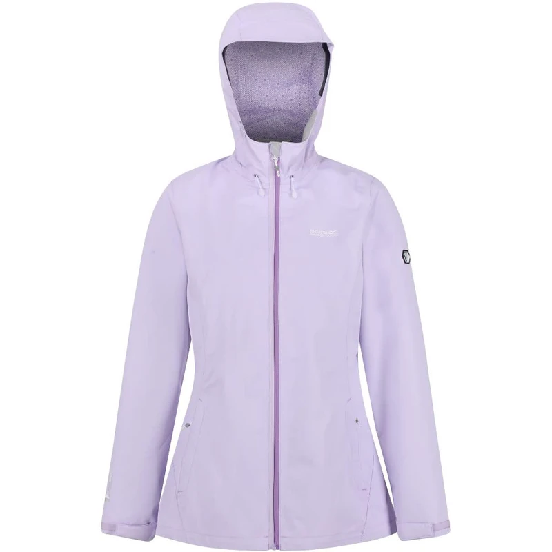 Regatta Women's Hamara Iii breathable taped seams mesh lined hooded jackets, waterproof shell, Pastel lilac, 36