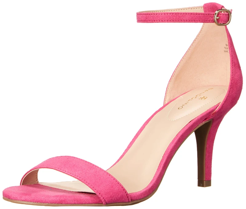Bandolino Women's Madia Heeled Sandal, Magentasuede, 6.5 UK
