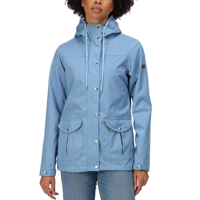 Regatta Womens Bayarma Hooded Waterproof Jacket - Chambrey - 10