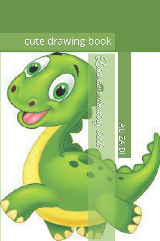 Dinosaur drawing book