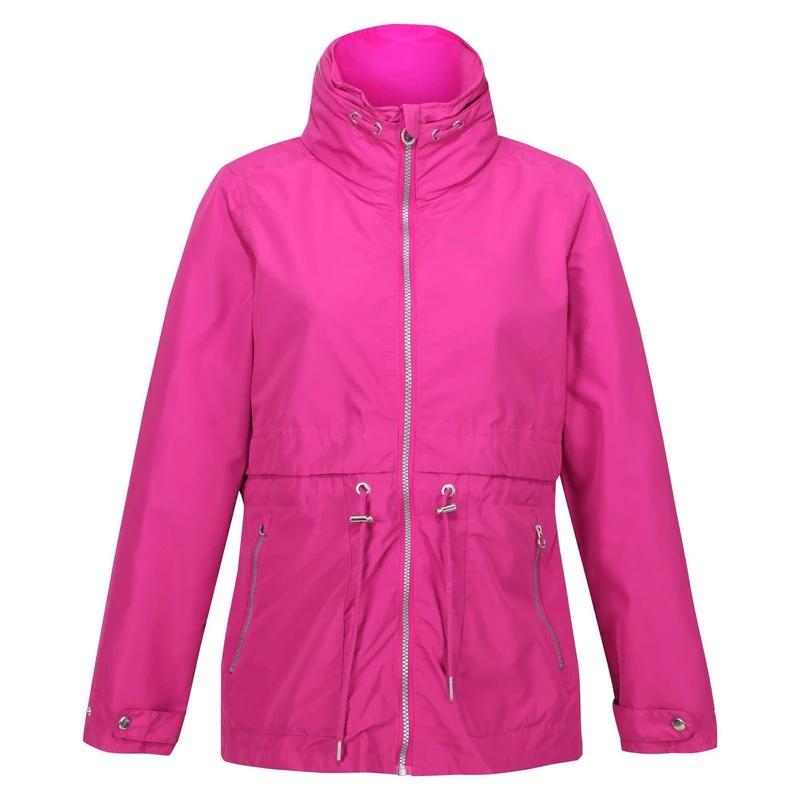 Regatta Womens/Ladies Nadira Waterproof Jacket (12 UK) (Fuchsia)